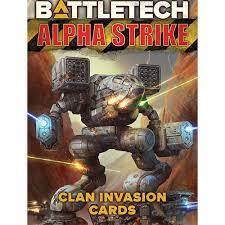 Battletech - Alpha Strike Game Aids - Clan Invasion Cards